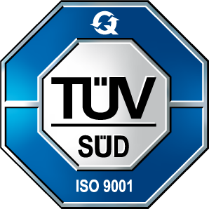 ISO 9001:2008 zertifiziert